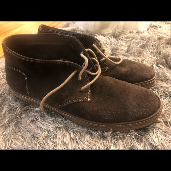 Chic Brown Suede Chukka Boots! main image 4